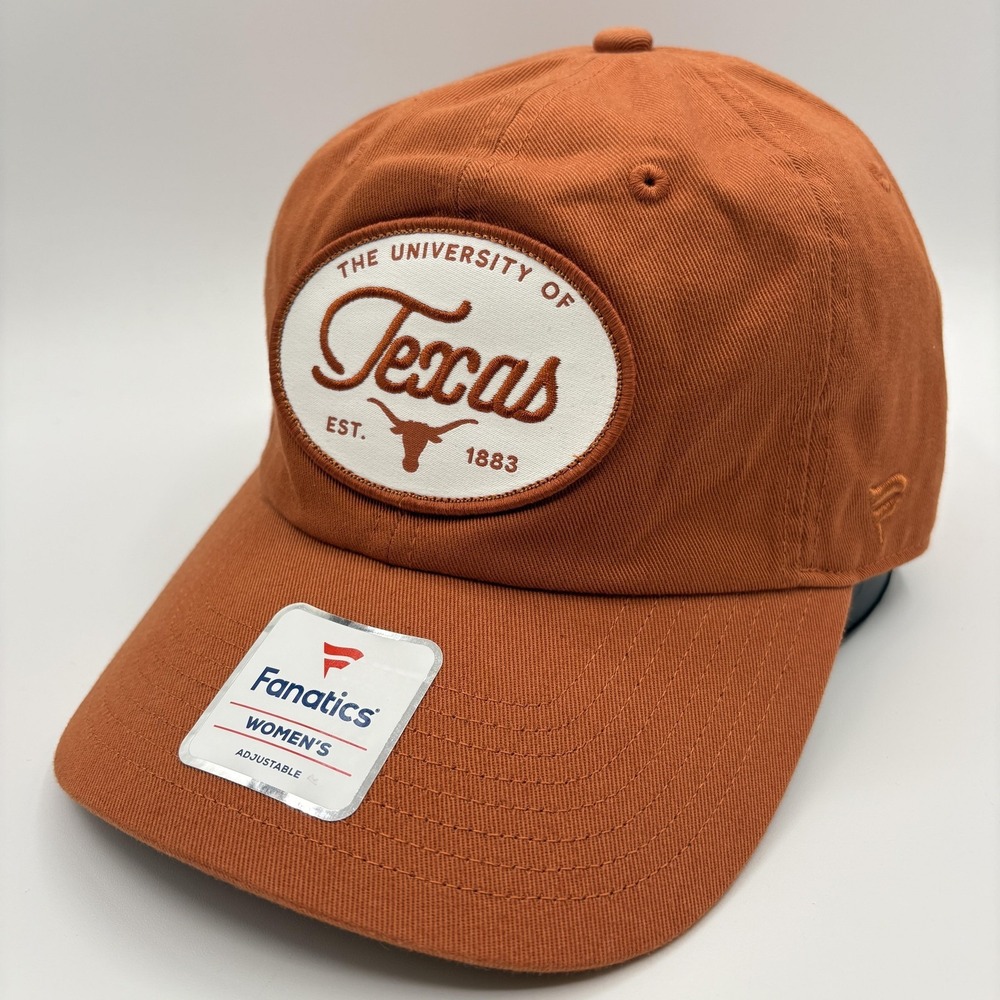 Texas Longhorns Womens Fanatics Hat Strap Back One Size Orange NCAA Football NEW